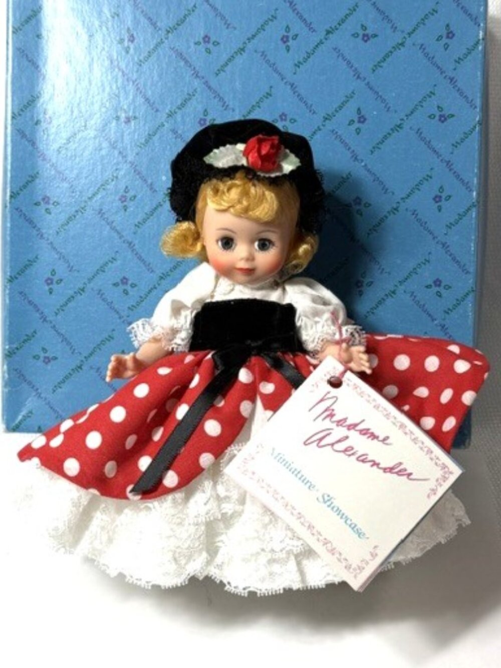 Madame Alexander restrung 8" Ladybird doll.